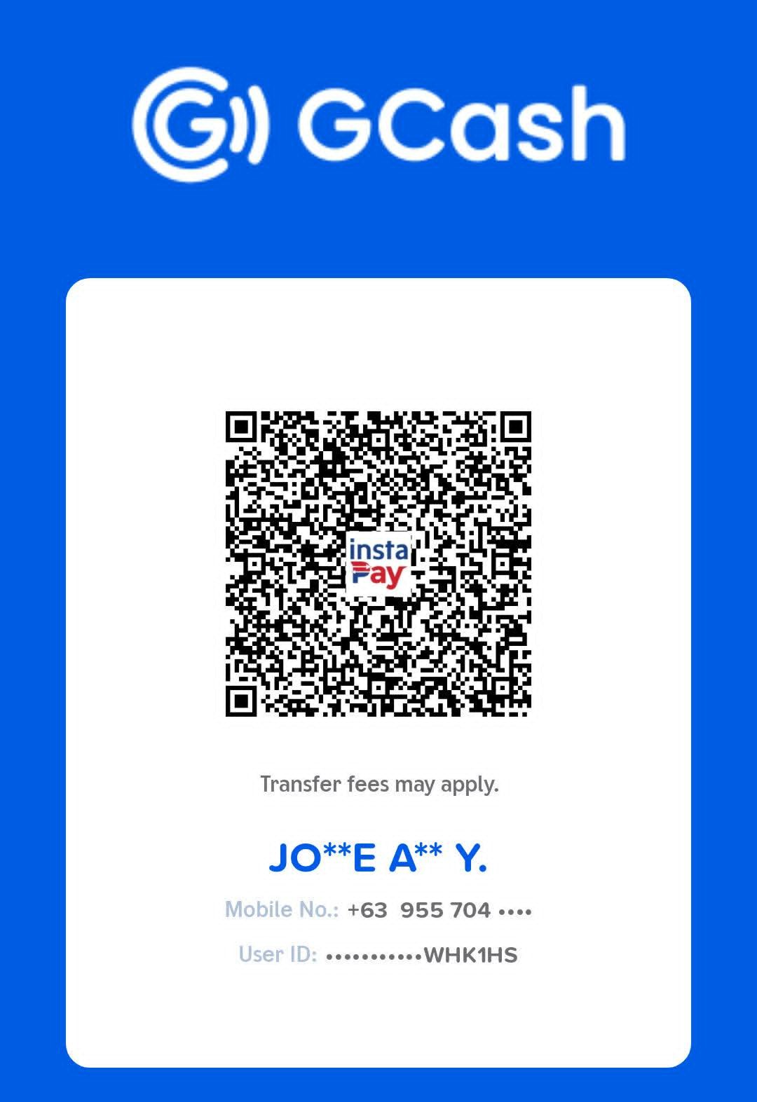 GCash QR Code — 09557049350